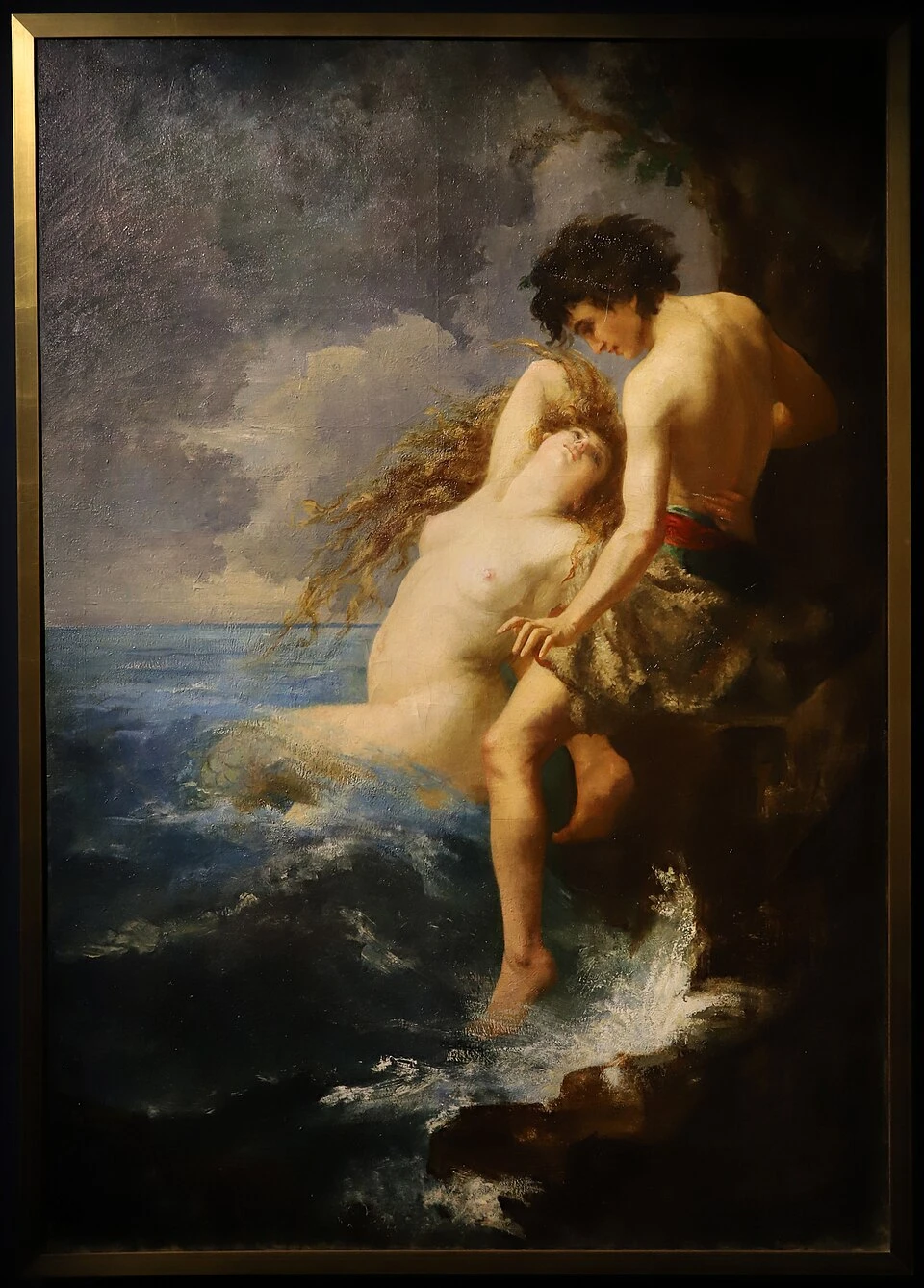 1832-Anaïs Beauvais - Il pescatore, 1860